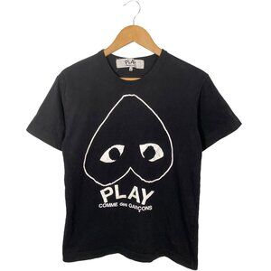 Comme Des Garcons PLAY Upside-down Heart Logo T-Shirt Size Medium